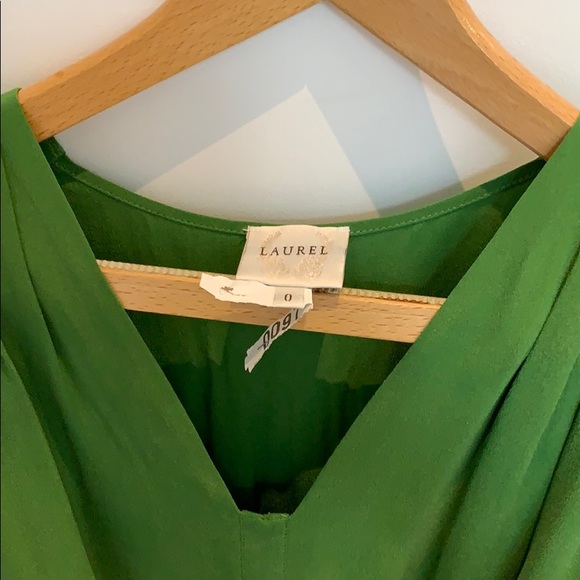 Anthropologie Laurel Silk High-Low Dress - Picture 5 of 8